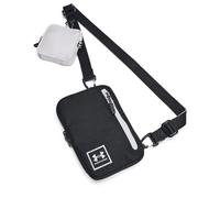 Under Armour Mixte Sac à bandoulière UA Loudon SM, Noir/Blanc, Taille Unique