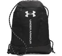 Under Armour Sac à dos Hustle, sac à dos résistant à l'eau avec poche isotherme et bretelles réglables, Unisexe, Black/Black/White, OSFM, Black/Black/White, OSFM
