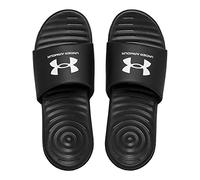 Under Armour Sandales de bain Ansa Fixed Slides pour homme - Couleur : noir - Article : -004 Black/White - Taille : EUR 41