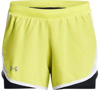 Under Armour - Short "Fly By 2.0" pour femme GT2311 (36 FR) (Jaune)