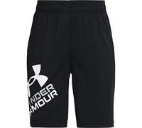 Under Armour Short garçon Prototype 2.0 Logo Noir, YLG 10 Ans, Noir/Blanc (001)