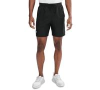 Under Armour Short Launch Run 17,8 cm Non doublé pour Homme, (001) Noir/Noir/Réfléchissant, Taille 4XL Hauteur