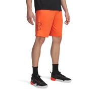 Under Armour Short Tech Graphic pour Homme, (847) Fire / / Noir, Taille L