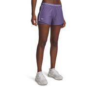 Under Armour Short Tech Play Up 2 en 1 pour femme, (520) Purple Luxe/Purple Luxe/Purple Crest, Taille L