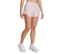 Under Armour Short Tech Play Up pour Femme, (647) Rose Prime / / Blanc, Taille L