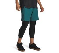 Under Armour Short Tech Woven Workdmark pour Homme, (338) Rack Vert/Noir, Taille L
