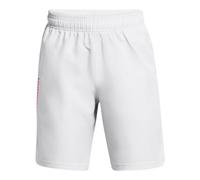 Under Armour Woven Wordmark Shorts Blanc 14-16 Years Garçon