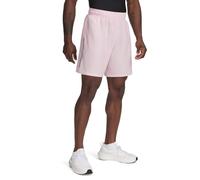 Under Armour Short tissé Wordmark pour homme Rose Prime/Noir XX-Large