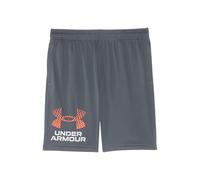 Under Armour Short UA Tech™ pour garçon avec Logo, Castlerock/Blanc/Feu, S