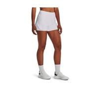 Under Armour Short UA Vanish 2 en 1 pour femme - Déperlant et respirant, Blanc-blanc, Taille XS
