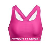 Under Armour Soutien-Gorge de Sport à Impact Moyen croisé Femme, Rebel Pink /, M