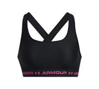 Under Armour soutien-gorge de sport Crossback Mid Solid, brassière fille pour course à pied, brassière de sport légère à bretelles croisées
