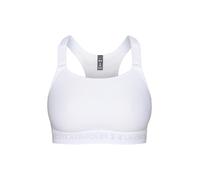 UNDER ARMOUR Soutien-gorge de sport gris clair / blanc, Taille XS