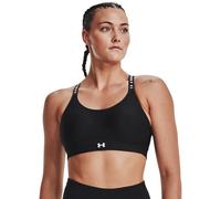 Under Armour Soutien-Gorge de Sport Infinity Mid Covered Soutien-Gorge de Sport Femme Black/Jet Gray (001) FR: XS (Taille Fabricant: XS)