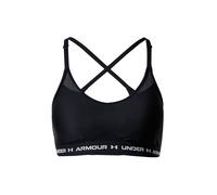 Under Armour Crossback Low Support Sports Top Noir L Femme