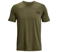 Under Armour - Sportstyle Left Chest S/S - T-shirt technique - L - Regular - marine od green