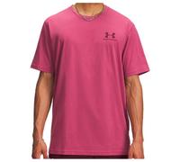 Under Armour - Sportstyle Left Chest S/S - T-shirt technique - S - Regular - fuchsia dusk