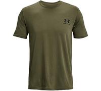 Under Armour Sportstyle Left Chest Short-Sleeve T-Shirt Graph à Manches Courtes, (390) Marine Od Green/Black/Black, 3XL Homme