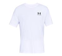 Under Armour Sportstyle Left Chest T-shirt Hommes - Blanc , Noir, Taille L