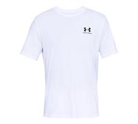 Under Armour Sportstyle Left Chest T-shirt Hommes - Blanc , Noir, Taille S