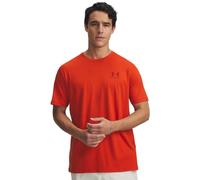 Under Armour Sportstyle Logo Côté Gauche Manches Courtes Hommes, T-Shirt Homme à Manches Courtes, T-Shirt Logo Confortable et Respirant, Surplus Orange/Cinna Red, L, Surplus Orange/Cinna Red, MD