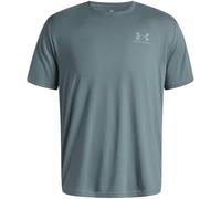 Under Armour Sportstyle Logo Côté Gauche Manches Courtes Hommes, T-Shirt Homme à Manches Courtes, T-Shirt Logo Confortable et Respirant, Jasper Blue/Serpentine, L, Jasper Blue/Serpentine, XL