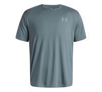 Under Armour Sportstyle Logo Côté Gauche Manches Courtes Hommes, T-Shirt Homme à Manches Courtes, T-Shirt Logo Confortable et Respirant, Jasper Blue/Serpentine, L, Jasper Blue/Serpentine, XXL