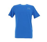 Under Armour Sportstyle Logo Côté Gauche Manches Courtes Hommes, T-Shirt Homme à Manches Courtes, T-Shirt Logo Confortable et Respirant, Blue Atlantis/Blue Calm, L, Blue Atlantis/Blue Calm, XXL