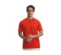 Under Armour Sportstyle Logo Côté Gauche Manches Courtes Hommes, T-Shirt Homme à Manches Courtes, T-Shirt Logo Confortable et Respirant, Surplus Orange/Cinna Red, L, Surplus Orange/Cinna Red, XXL