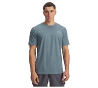 Under Armour Sportstyle Logo Côté Gauche Manches Courtes Hommes, T-Shirt Homme à Manches Courtes, T-Shirt Logo Confortable et Respirant, Jasper Blue/Serpentine, L, Jasper Blue/Serpentine, XXL