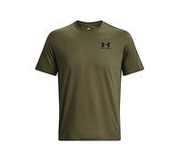 Under Armour Sportstyle Poitrine Gauche Manches Courtes T-Shirt Homme, (392) Marine Od Vert/Noir, XS