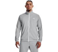 Under Armour Sportstyle Tricot Jacket Sweatshirt Homme, Gris Mod / / Blanc, L