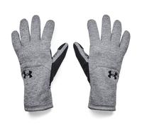 Under Armour – Gants Storm en polaire pour homme – Gris Pitch (012)/Noir – Taille S