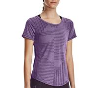 Under Armour Streaker Deco Diamond SS-PPL Tee-shirt XS Violet