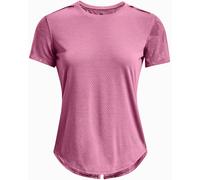 Under Armour Streaker Snowcloud Short Sleeve Femme Rose - Tee-shirts de running femmes XS