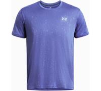 Under Armour Streaker Splatter Short Sleeve Homme Bleu - T-shirts de running hommes M