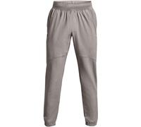 Under Armour Stretch Printed Closed Hem Woven Joggers Gris XS Male