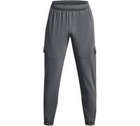 Under Armour Stretch Woven Cargo Pants Pantalons, (012) Gris / / Noir, Large Homme