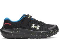Under Armour Surge 4 Ac Running Shoes Unisex Childrens Noir/Jaune C10 (27.5) Male