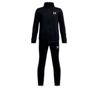 Under Armour Ensemble survêtement Tricot Icon Garçons Veste+pantalon Noir/Castlerock/Blanc YMD