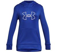 Under Armour Sweat à capuche Armour en polaire avec grand logo pour fille, (400) Team Royal / / Blanc, X-Small