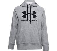 Under Armour Sweat à Capuche avec Logo Rival Fleece Sweat à Capuche Femme Steel Medium Heather/Black/ (035) FR: XS (Taille Fabricant: XS)