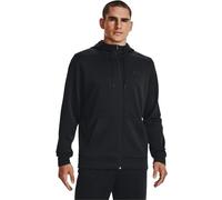 Under Armour Sweat à Capuche en Polaire avec Fermeture éclair Tops, Noir, m Homme