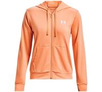 Under Armour Sweat à capuche zippé Rival Terry Orange Femme S
