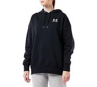 Under Armour Essential Fleece Os Hoodie Noir S Femme