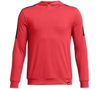 Under Armour Sweat à capuche Playoff pour garçon, Solstice rouge/noir, 13 ans
