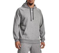 Under Armour - Sweat-shirt Rival Fleece - Castlerock Light Heather/White - Taille S
