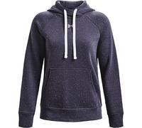 Under Armour Sweat à Capuche Rival en Polaire pour Femme, (558) Acier trempé / / Blanc, Small