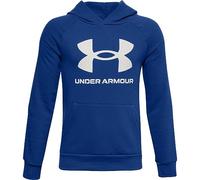 Under Armour Sweat à Capuche Rival Fleece Big Logo Sweat à Capuche Garçon Royal//Onyx White (400) FR: S (Taille Fabricant: YSM)