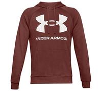Under Armour Sweat à capuche Rival Fleece Big Logo Sweatshirt Homme Cinna Red// Onyx White (688) FR: L (Taille Fabricant: LG)
